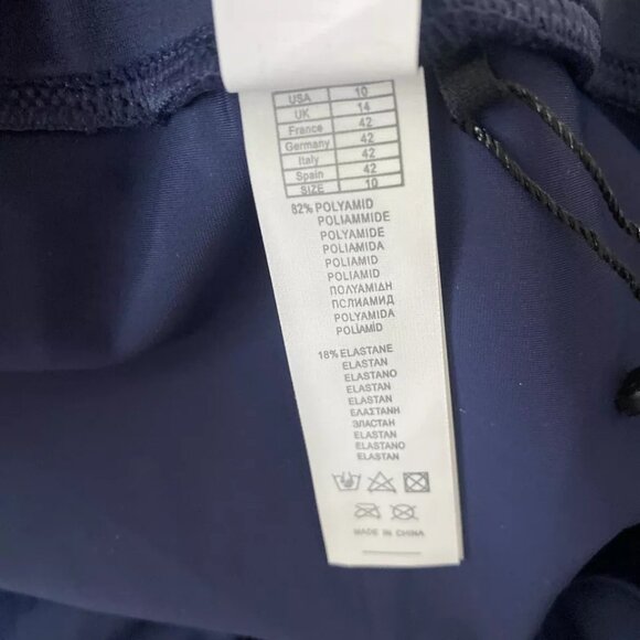 Keeprone Women's Navy Blue Short Sweat Soft Comfy Shorts Size 10 - Picture 10 of 12